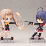 『中二病でも恋がしたい！』の凸守早苗、ミョルニルハンマーも付属したデフォルメ可動フィギュア「キューポッシュ」に