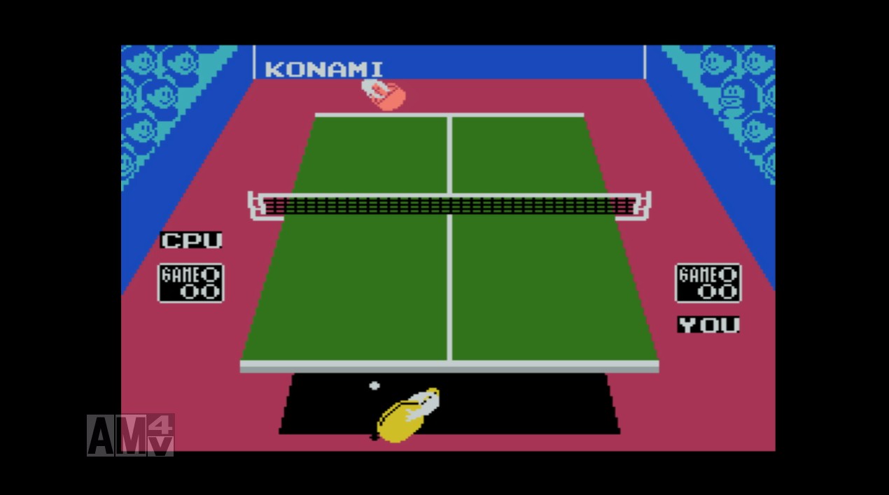 コナミのピンポン」レビュー | ゲーム子